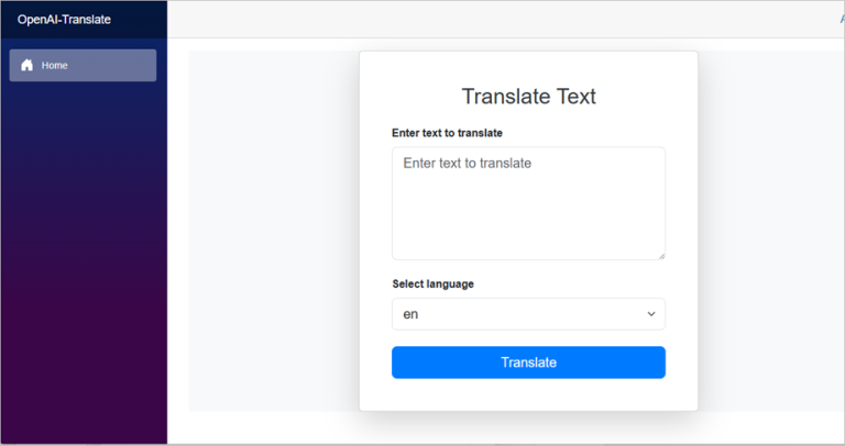 Build a Blazor Web App to Translate Text with OpenAI GPT-4o - CPI ...