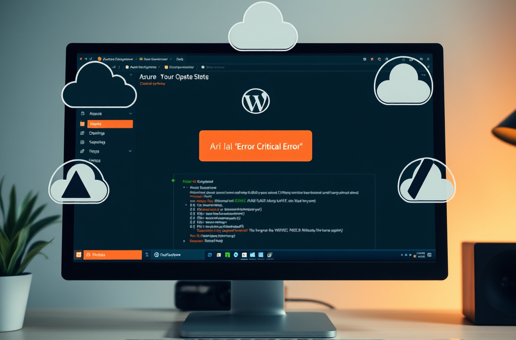 How to Fix the ‘Critical Error’ on Azure WordPress Web App