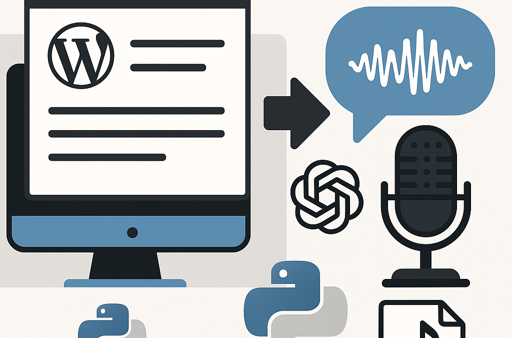 Turn WordPress Posts into “Voice Blogs” with Python + OpenAI TTS